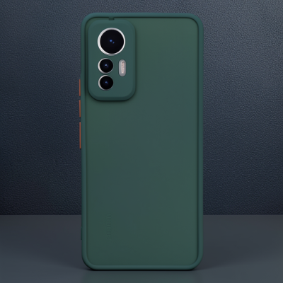 Xiaomi Mi 12 Lite Kılıf Montreal Silikon Kapak - Yeşil
