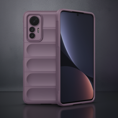 Xiaomi Mi 12 Lite Kılıf Optimum Silikon - Mor