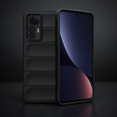 Xiaomi Mi 12 Lite Kılıf Optimum Silikon - Siyah