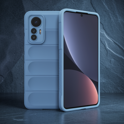Xiaomi Mi 12 Lite Kılıf Optimum Silikon - Sky Blue