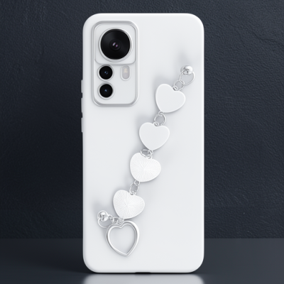 Xiaomi Mi 12t Pro Kılıf Esila Silikon - Beyaz
