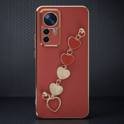 Xiaomi Mi 12t Pro Kılıf Esila Silikon - Kırmızı