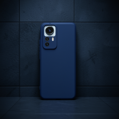 Xiaomi Mi 12t Pro Kılıf Montreal Silikon Kapak - Lacivert