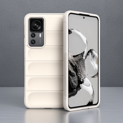 Xiaomi Mi 12t Pro Kılıf Optimum Silikon - Krem
