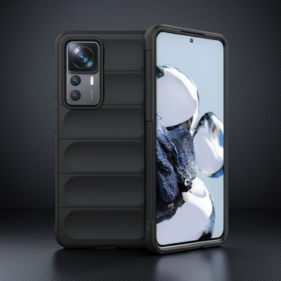 Xiaomi Mi 12t Pro Kılıf Optimum Silikon - Siyah