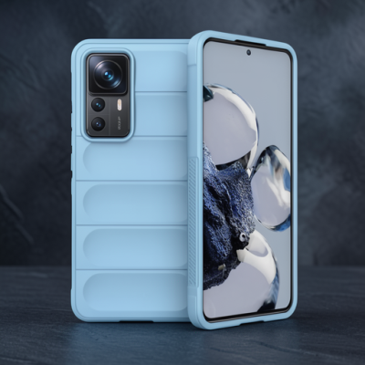 Xiaomi Mi 12t Pro Kılıf Optimum Silikon - Sky Blue