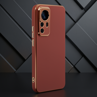 Xiaomi Mi 12t Pro Kılıf Volet Silikon - Kırmızı