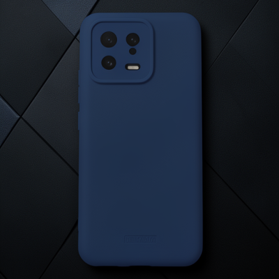 Xiaomi Mi 13 Kılıf Nano İçi Kadife Silikon - Lacivert