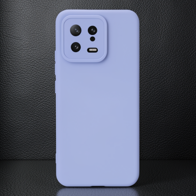 Xiaomi Mi 13 Kılıf Nano İçi Kadife Silikon - Lila