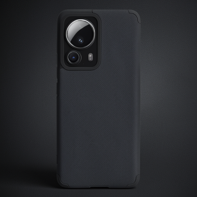 Xiaomi Mi 13 Lite Kılıf Loop Deri Silikon - Siyah