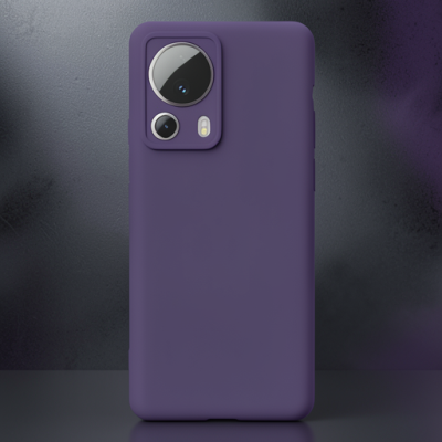 Xiaomi Mi 13 Lite Kılıf Nano İçi Kadife Silikon - Mor