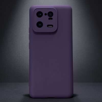 Xiaomi Mi 13 Pro Kılıf Nano İçi Kadife Silikon - Mor