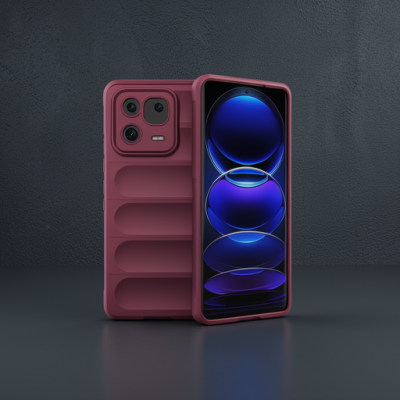 Xiaomi Mi 13 Pro Kılıf Optimum Silikon - Bordo
