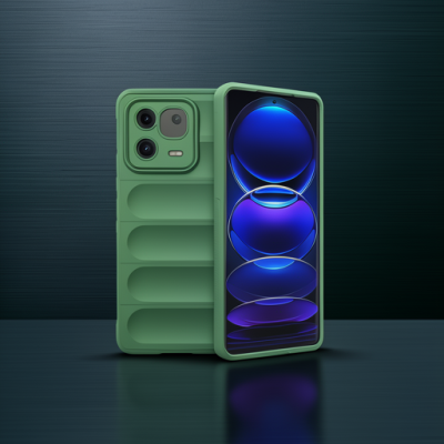 Xiaomi Mi 13 Pro Kılıf Optimum Silikon - Koyu Yeşil