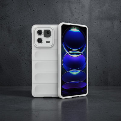 Xiaomi Mi 13 Pro Kılıf Optimum Silikon - Krem