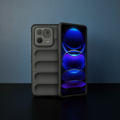 Xiaomi Mi 13 Pro Kılıf Optimum Silikon - Siyah