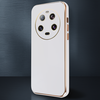 Xiaomi Mi 14 Ultra Kılıf Volet Silikon - Beyaz