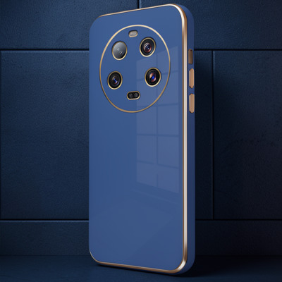 Xiaomi Mi 14 Ultra Kılıf Volet Silikon - Mavi