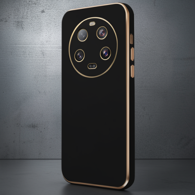 Xiaomi Mi 14 Ultra Kılıf Volet Silikon - Siyah