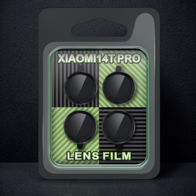 Xiaomi Mi 14t Pro Raze Metal Kamera Lens - Siyah