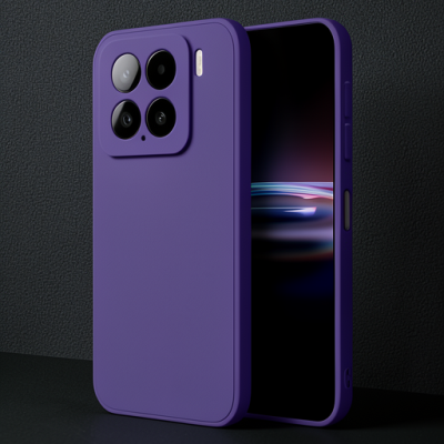 Xiaomi Mi 15 Kılıf Nano İçi Kadife Silikon - Mor
