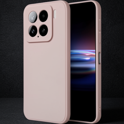 Xiaomi Mi 15 Kılıf Nano İçi Kadife Silikon - Pudra