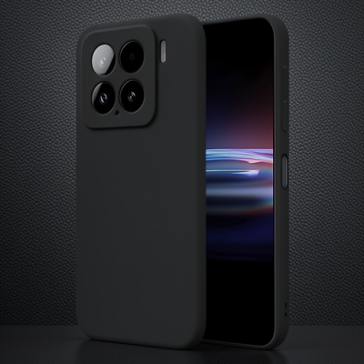 Xiaomi Mi 15 Kılıf Nano İçi Kadife Silikon - Siyah