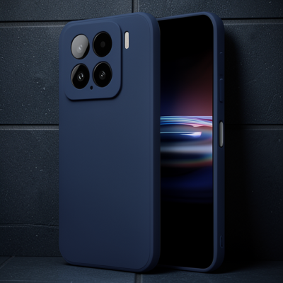Xiaomi Mi 15 Pro Kılıf Nano İçi Kadife Silikon - Lacivert