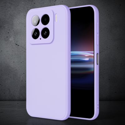 Xiaomi Mi 15 Pro Kılıf Nano İçi Kadife Silikon - Lila