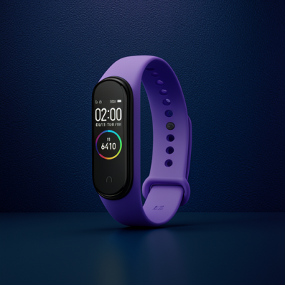 Xiaomi Mi Band 4 Klasik Kordon - Mor