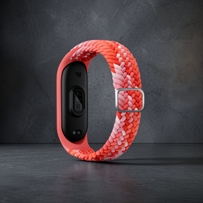 Xiaomi Mi Band 4 Kordon - Pembe-kırmızı