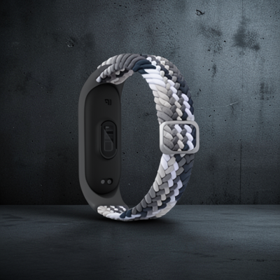 Xiaomi Mi Band 6 Kordon - Gri-siyah