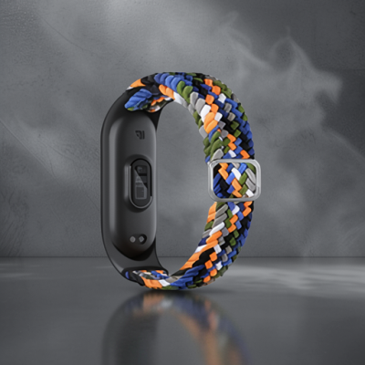 Xiaomi Mi Band 7 Kordon - Gri-turuncu