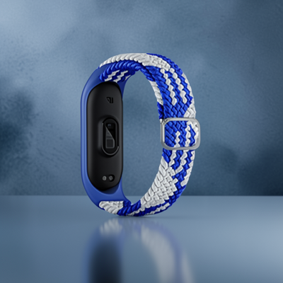 Xiaomi Mi Band 7 Kordon - Mavi-beyaz