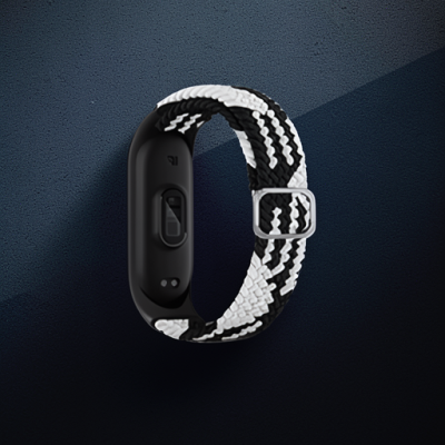 Xiaomi Mi Band 7 Kordon - Siyah-beyaz