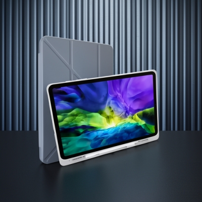 Xiaomi Mi Pad 5 11 Kılıf Kalemlikli Mars Tablet Kılıfı - Lavender
