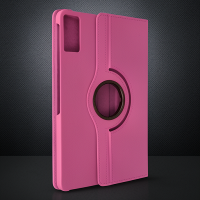 Xiaomi Pad 6 Kılıf 360 Tablet Deri Kılıf - Pembe