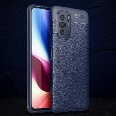 Xiaomi Poco F3 Kılıf Auto Focus Kapak - Lacivert