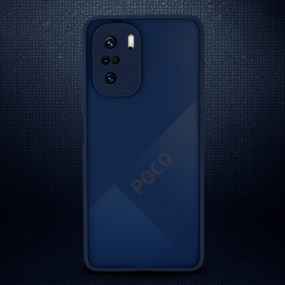 Xiaomi Poco F3 Kılıf Montreal Silikon Kapak - Lacivert