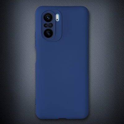 Xiaomi Poco F3 Kılıf Nano İçi Kadife Silikon - Lacivert