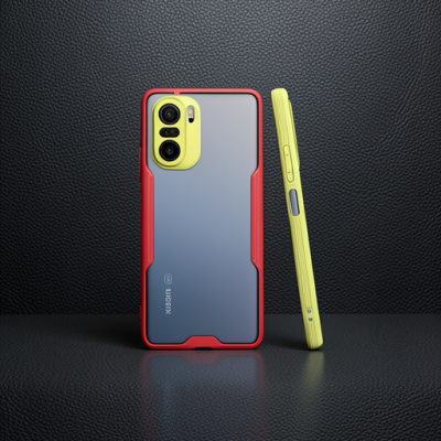Xiaomi Poco F3 Kılıf Platin Silikon - Sarı