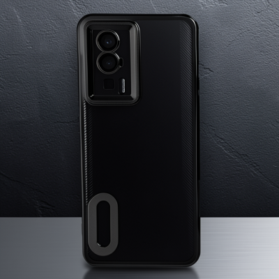 Xiaomi Poco F5 Pro Kılıf Slot Silikon - Siyah