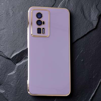 Xiaomi Poco F5 Pro Kılıf Volet Silikon - Mor