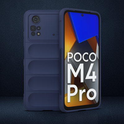 Xiaomi Poco M4 Pro 4g Kılıf Optimum Silikon - Lacivert