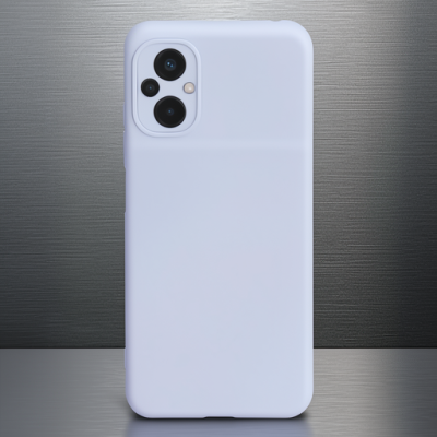 Xiaomi Poco M5 Kılıf Nano İçi Kadife Silikon - Lila