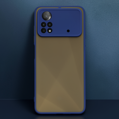 Xiaomi Poco X4 Pro 5g Kılıf Montreal Silikon Kapak - Lacivert