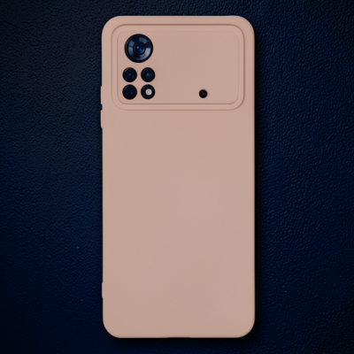 Xiaomi Poco X4 Pro 5g Kılıf Nano İçi Kadife Silikon - Pudra
