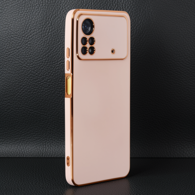 Xiaomi Poco X4 Pro 5g Kılıf Volet Silikon - Pembe