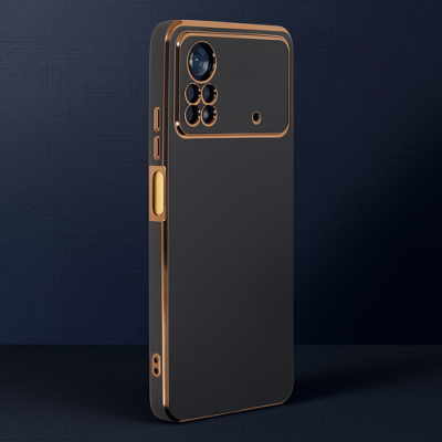 Xiaomi Poco X4 Pro 5g Kılıf Volet Silikon - Siyah