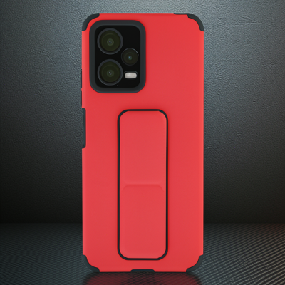 Xiaomi Poco X5 5g Kılıf Mega Standlı Silikon - Lila